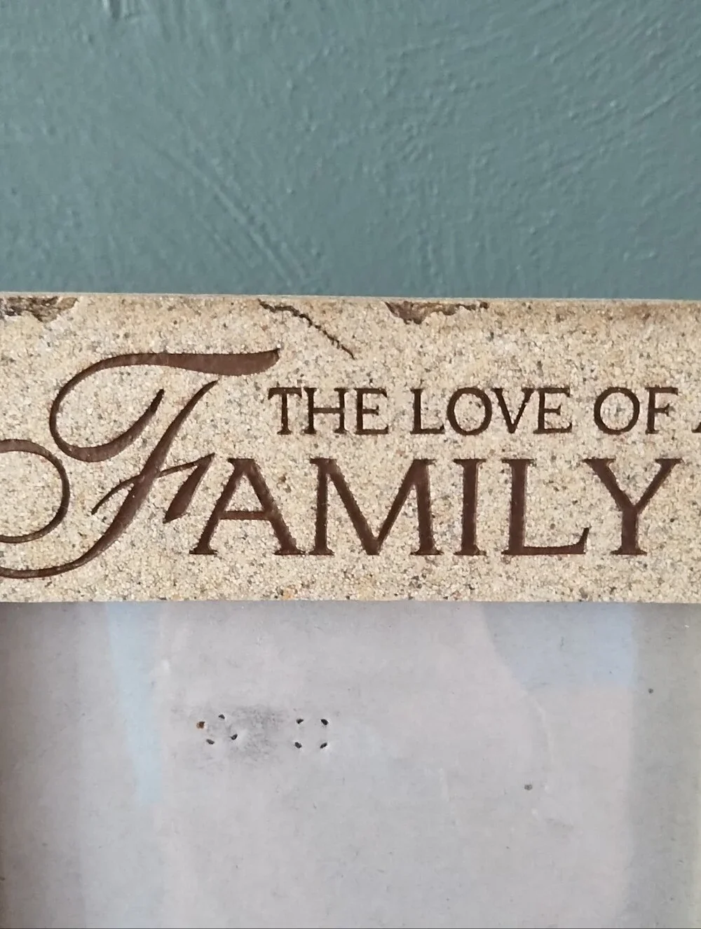 Love Of Family Life's Greatest Blessing Picture Frame for 4X6” Photo